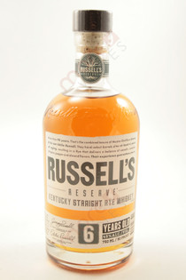 Russell's Reserve 6 Year Old Kentucky Straight Rye Whiskey 750ml