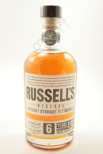 Russell's Reserve 6 Year Old Kentucky Straight Rye Whiskey 750ml