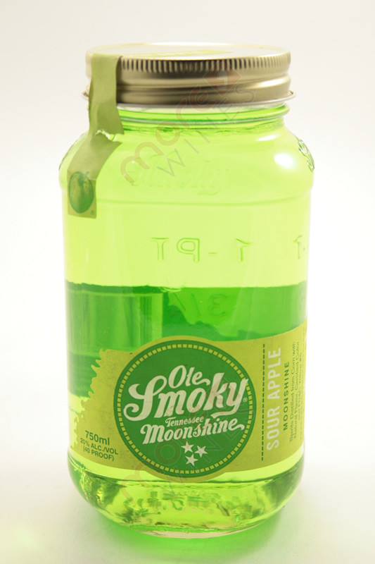 Ole Smoky Sour Apple Moonshine 750ml MoreWines