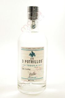 Los 3 Potrillos Tequila Blanco 750ml 