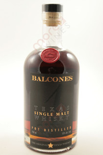  Balcones "1" Texas Single Malt Whiskey Pot Distilled 750ml
