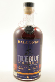 Balcones Distilling True Blue 100 Proof Corn Whisky 750ml 