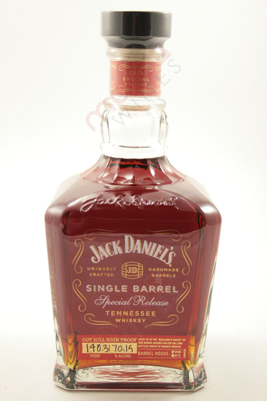 Jack Daniels Single Barrel Special Release Coy Hill High Proof Whiskey