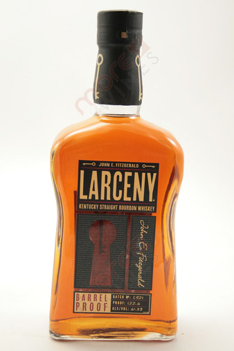 Fitzgerald Larceny Barrel Proof Kentucky Straight Small Batch Bourbon Whiskey 750ml