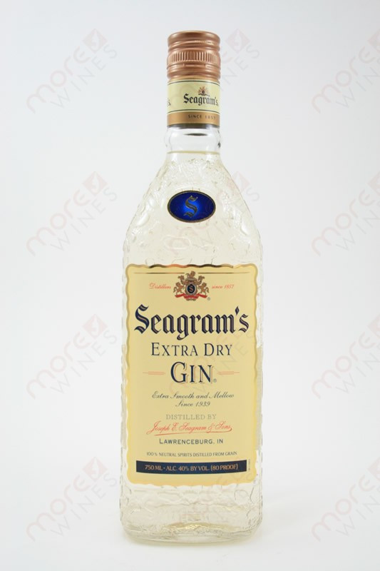 Seagram's Extra Dry Gin 750ml MoreWines