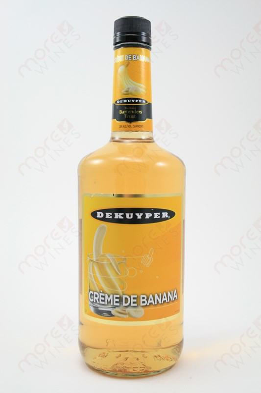 Dekuyper Creme de Banana Liqueur 1L MoreWines