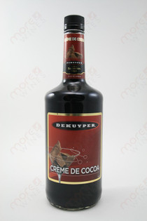 Dekuyper Creme de Cacao Dark Liqueur 1L
