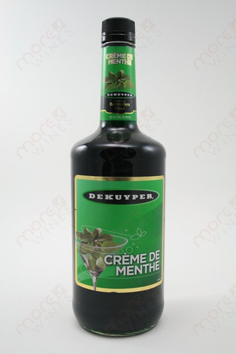 Dekuyper Creme de Menthe Dark Liqueur 1L