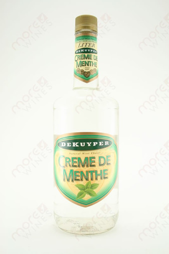 Dekuyper Creme de Menthe Liqueur White 1L