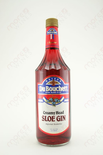Du Bouchett Creamy Head Sloe Gin Liqueur 1L