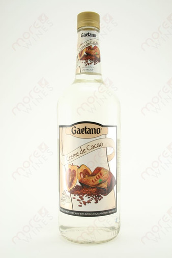 Gaetano Creme de Cacao Liqueur White 1L