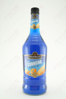 Hiram Walker Blue Curacao Liqueur 1L