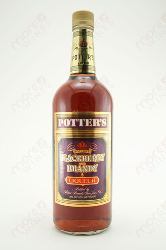 Potter's Blackberry and Brandy Liqueur 1L