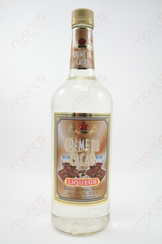 Potter's Creme de Cacao White Liqueur 1L - MoreWines