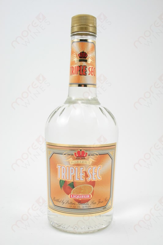 Potter's Triple Sec Liqueur 750ml MoreWines