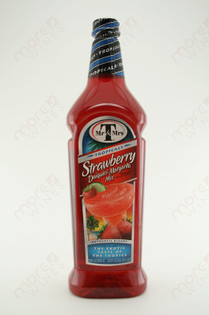 Mr. & Mrs. T Strawberry Daiquiri-Margarita Mix 1.8qt