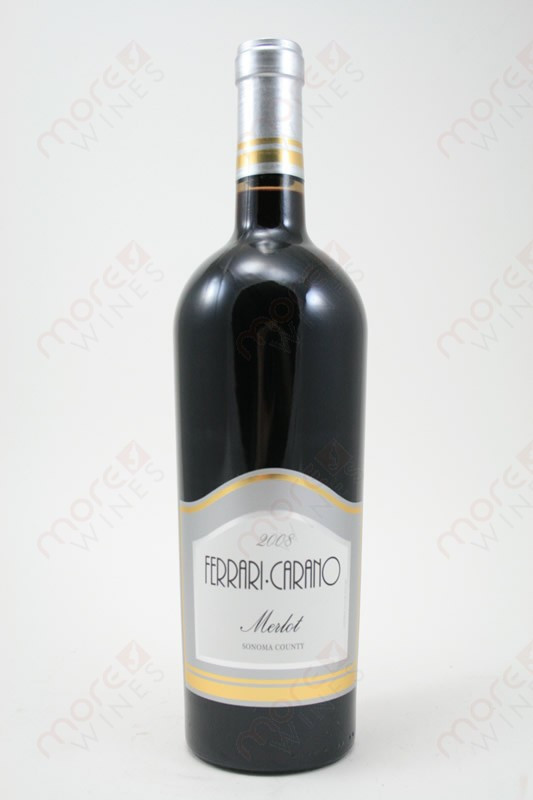 Ferrari Carano Sonoma County Merlot 2008 750ml - MoreWines