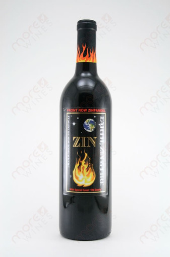 Earth, Zin, & Fire Front Row Zinfandel 750ml - MoreWines