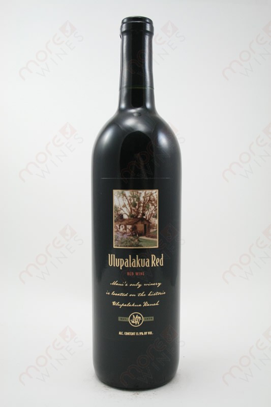 Ulupalakua Red Table Wine 750ml MoreWines