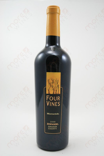 Four Vines Maverick Amador County Zinfandel 2008 750ml - MoreWines