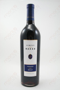Simply Naked Unoaked Merlot 2010 750ml