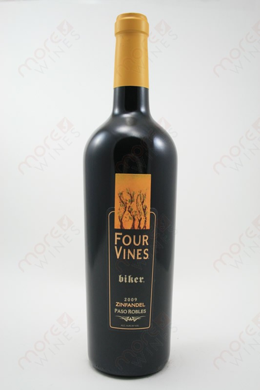 甲府ワイン ヘリテージ 2009 年750ml Four Vines Biker Zinfandel 2009 750ml - MoreWines