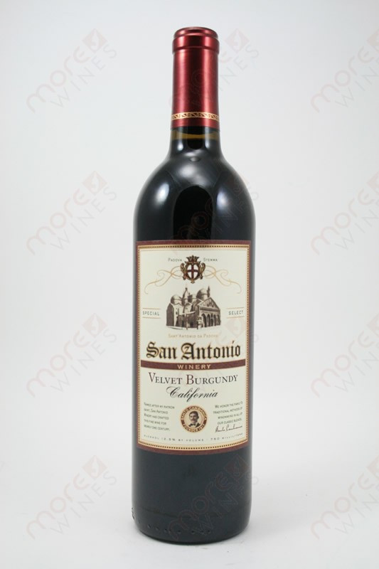 San Antonio Velvet Burgundy 750ml - MoreWines