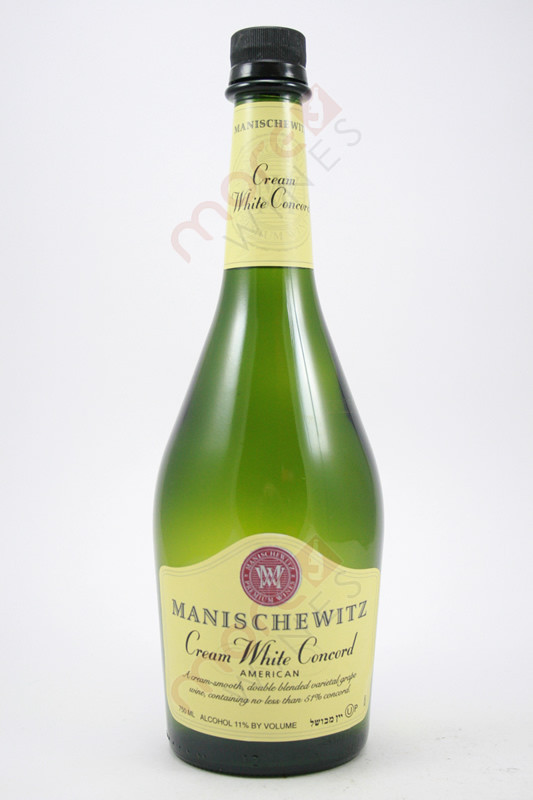 Manischewitz Cream White Concord 750ml MoreWines