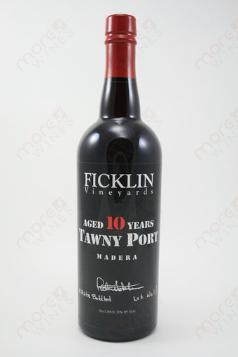 Ficklin 10 Year Old Tawny Port 750ml