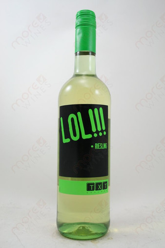 TXT Cellars LOL!!! Riesling 750ml