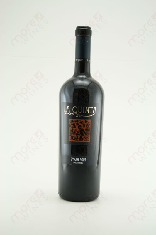 La Quinta Paso Robles Syrah Port 750ml Morewines