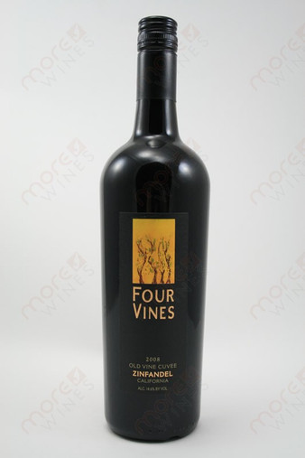 Four Vines Old Vine Cuvee Zinfandel 2008 750ml