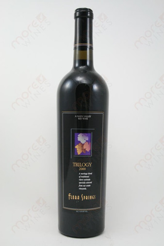 Flora Springs Trilogy Red Wine 2000 750ml