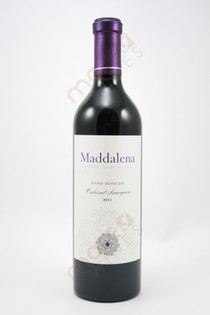 Maddalena Vineyard Cabernet Sauvignon 2011 750ml