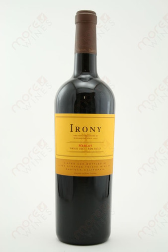 Irony Merlot 2004 750ml - MoreWines