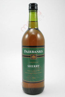 Fairbanks Sherry 750ml