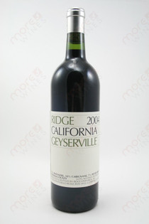Ridge Geyserville Sonoma Red Wine 2004 750ml