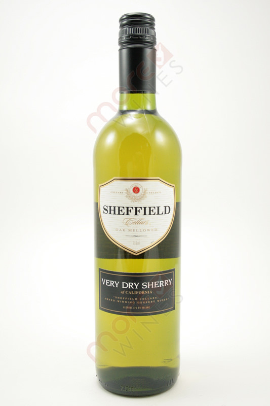 Sheffield Cellars Very Dry Sherry 750ml MoreWines