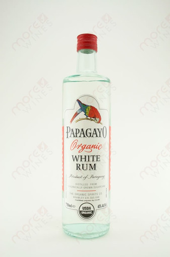 Papagayo Organic White Rum 750ml