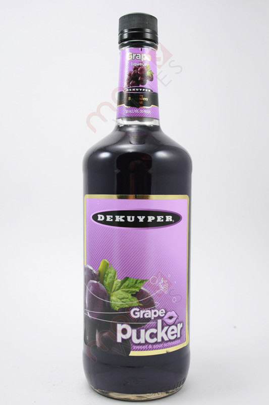 Dekuyper Grape Pucker Schnapps 1L MoreWines