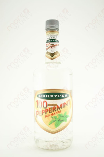 Dekuyper 100 Proof Peppermint Schnapps 1L