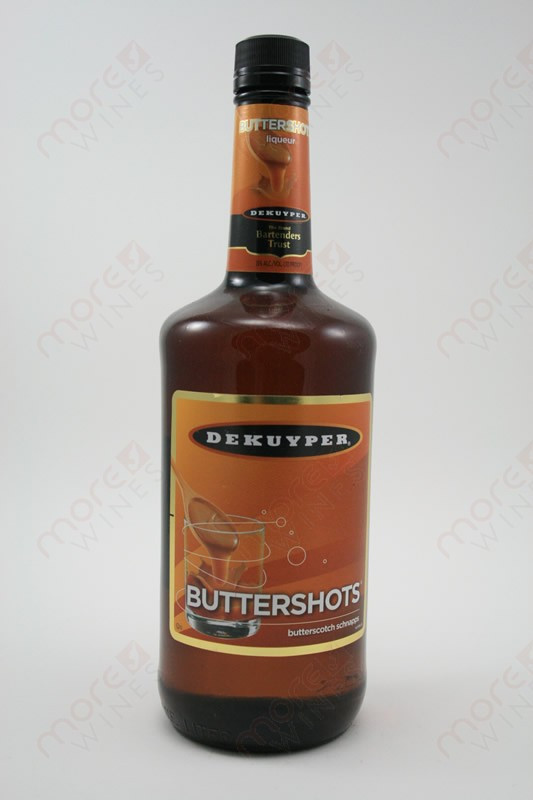Dekuyper ButterShots Butterscotch Schnapps 1L MoreWines