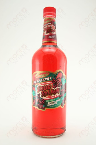 Potter's Raspberry Sour Splash Schnapps 1L