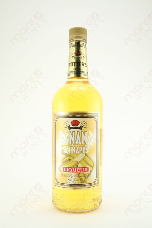 Potter's Banana Schnapps 1L MoreWines