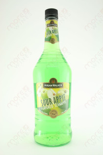 Hiram Walker Sour Apple Schnapps 1L