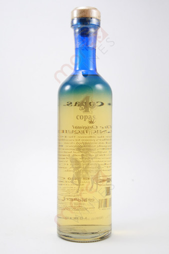 4 Copas Reposado Organic Tequila 750ml