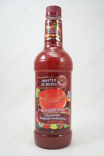 Master of Mixes Strawberry Daiquiri/Margarita Mix 1L