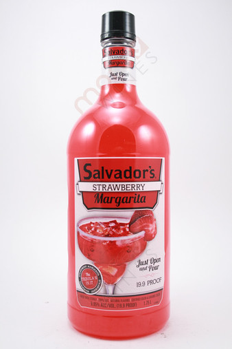 Salvador's Strawberry Margarita 1.75L - MoreWines Salvador's Strawberry Margarita 1.75L - MoreWines