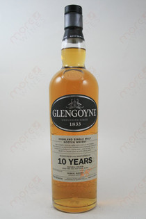 Glengoyne 10 Years Highland Single Malt Scotch Whiskey 750ml