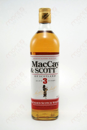 MacCay & Scott 3 Years Old whiskey 750ml